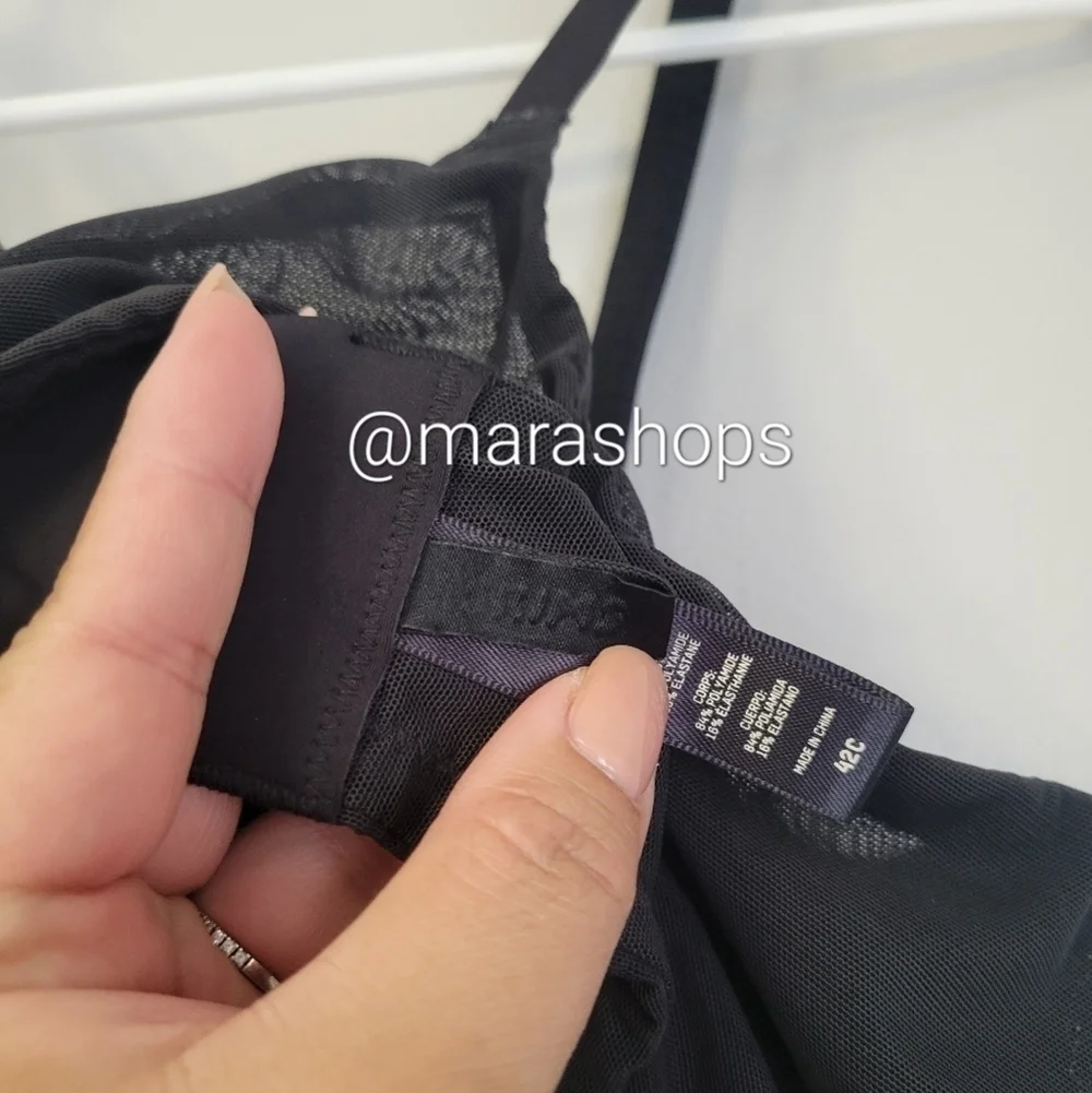 SKIMS Mesh One Wire Plunge Bra